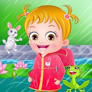 Baby Hazel First Rain