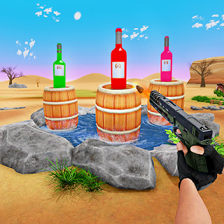 Bottle Shooting Game